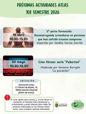 ATLAS actividades 1er semestre 2026 2